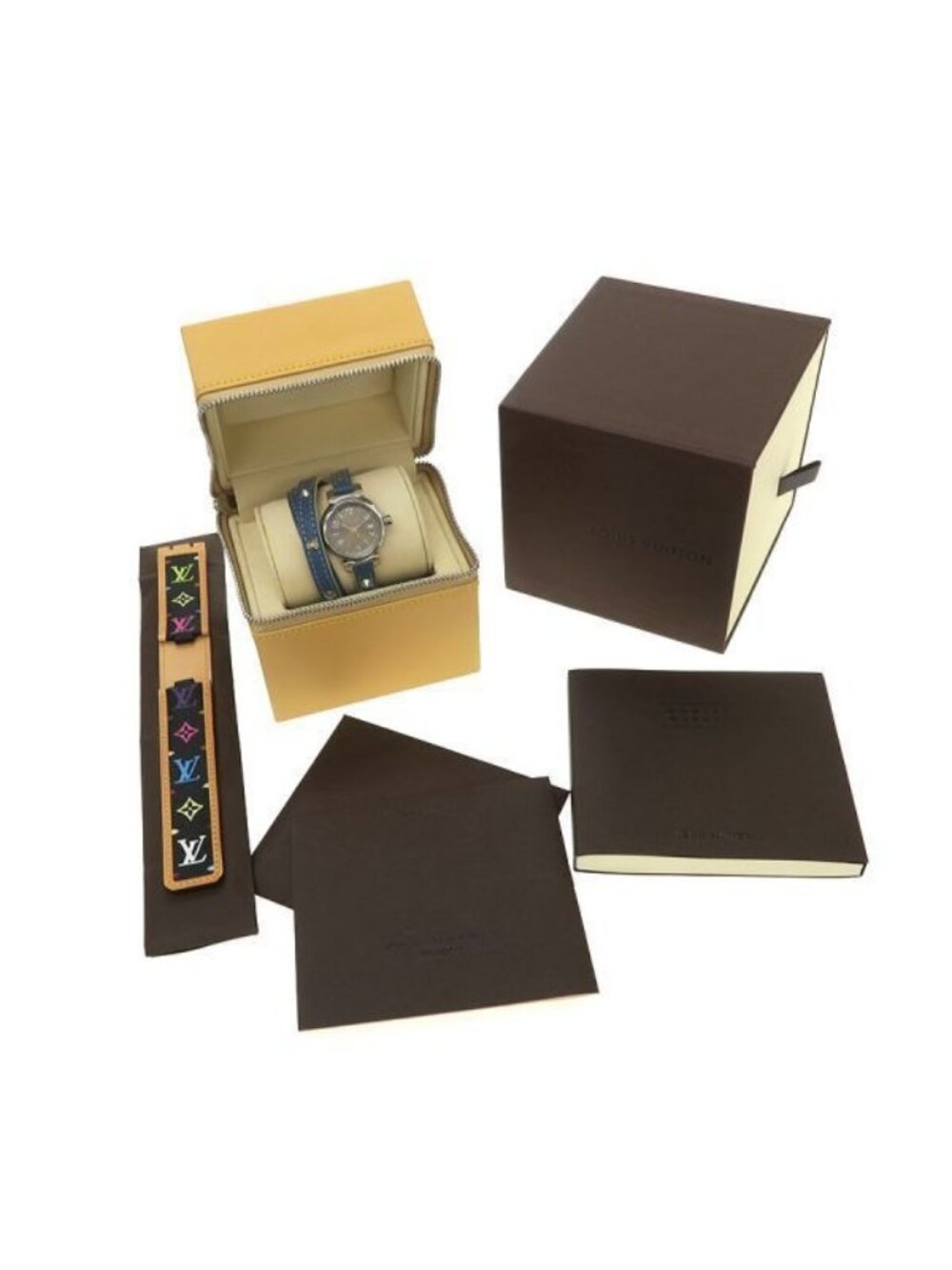 Louis Vuitton Tambour Watch Tumbler Maintenance Polished Leather - Picture 9 of 9